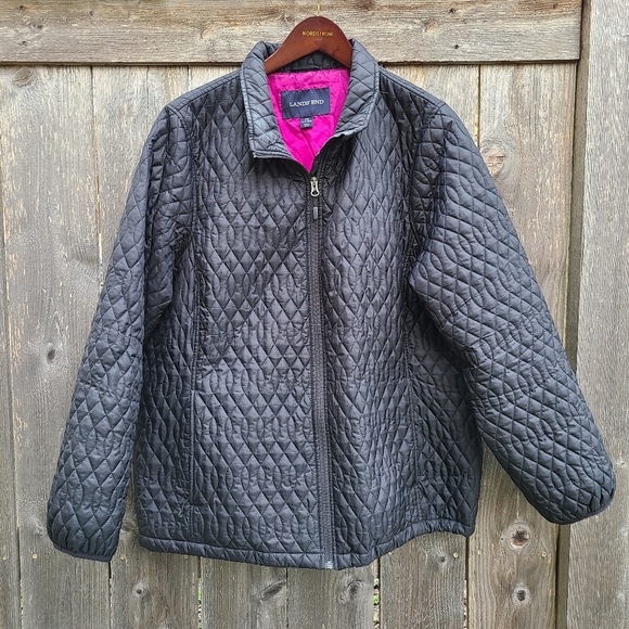 Lands End Primaloft Packable Jacket Plus 2X